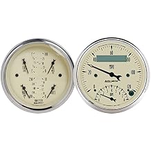 Auto Meter 1820 Antique Beige Quad Gauge/Tach/Speedo Kit