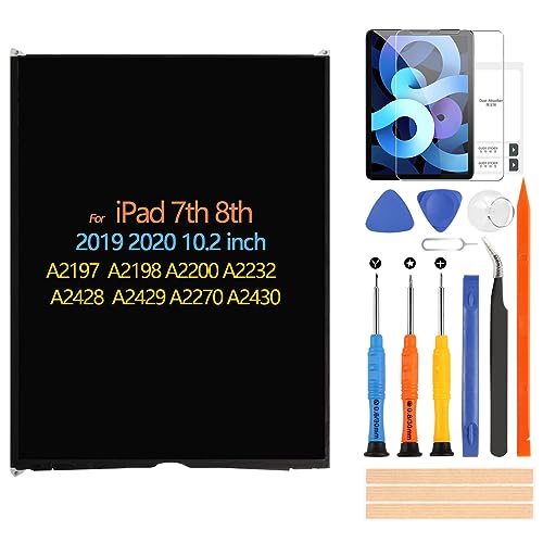 Écran LCD pour iPad A2270 A2428 d'une netteté absolue pour tablette 10.2