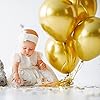 RUBFAC 129pcs Metallic Gold Balloons Latex Balloons Different Sizes 18 12 10 5 Inch Party Balloon Kit for Birthday Party Graduation Wedding Holiday Balloon Decoration #3