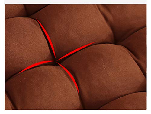Coussin de banc de jardin 2-3 places confortable pour extérieur et intérieur