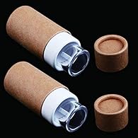 Made from high quality glass. Lenth: 60mm / 2.36inch. Wall thickness: 3mm / 0.12inch. Inside diameter: 20mm / 0.79inch, Outside diameter: 26mm / 1.02inch Inside diameter: 20mm / 0.79inch, Outside diameter: 26mm / 1.02inch