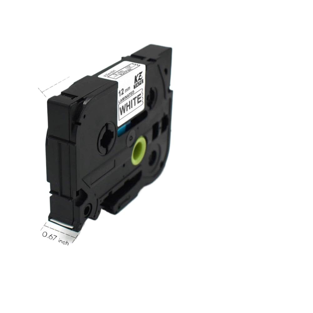 Cinta Cinta 12mm Tz231 Compatible Con Impresora Rotuladora PT H110