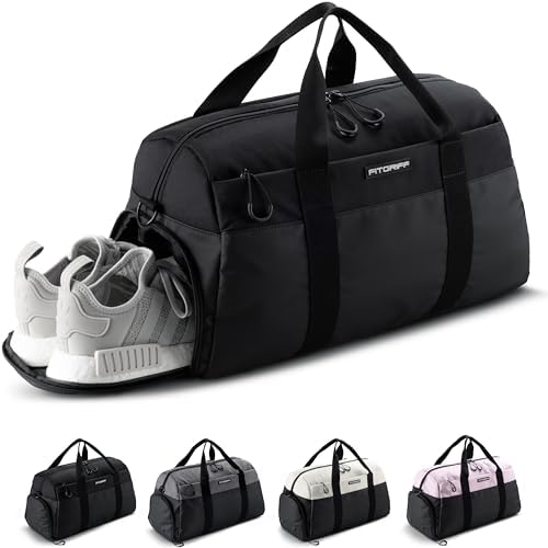 Amazon.com | Fitgriff® Gym Bag V2 for Men and Women with Shoe & Wet ...