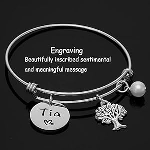 Kivosliviz Tia Gifts Bracelet for Women Best Tia Ever Gifts for Tia Tio Presents Tia Bracelets Jewelry Tia Bracelet Kivosliviz Tia Gifts Bracelet for Women Best Tia Ever Gifts for Tia Tio Presents Tia Bracelets Jewelry Tia Bracelet