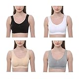 jolinesse bh hemd 【BH Größe und Passform】: Insgesamt gibt es 7 Größen, S, M, L, 2XL,Das Bustier fällt unter die Kategorie hochelastischen BH bei der Damen Unterwäsche. Wir haben für Sie zur besseren Vergleichbarkeit die Maße unseres Models auf dem Bild beigefügt: Größe 170cm, Gewicht 92kg, Brustumfang 110cm, Unterbrustumfang 94 cm; Cup-Größe ist 85C. Unser BH in Größe 2XL passt ihr perfekt und ist angenehm zu tragen.