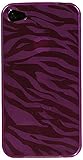 MYBAT Candy Skin Cover for iPhone 4s/4 - Retail Packaging - Purple Zebra