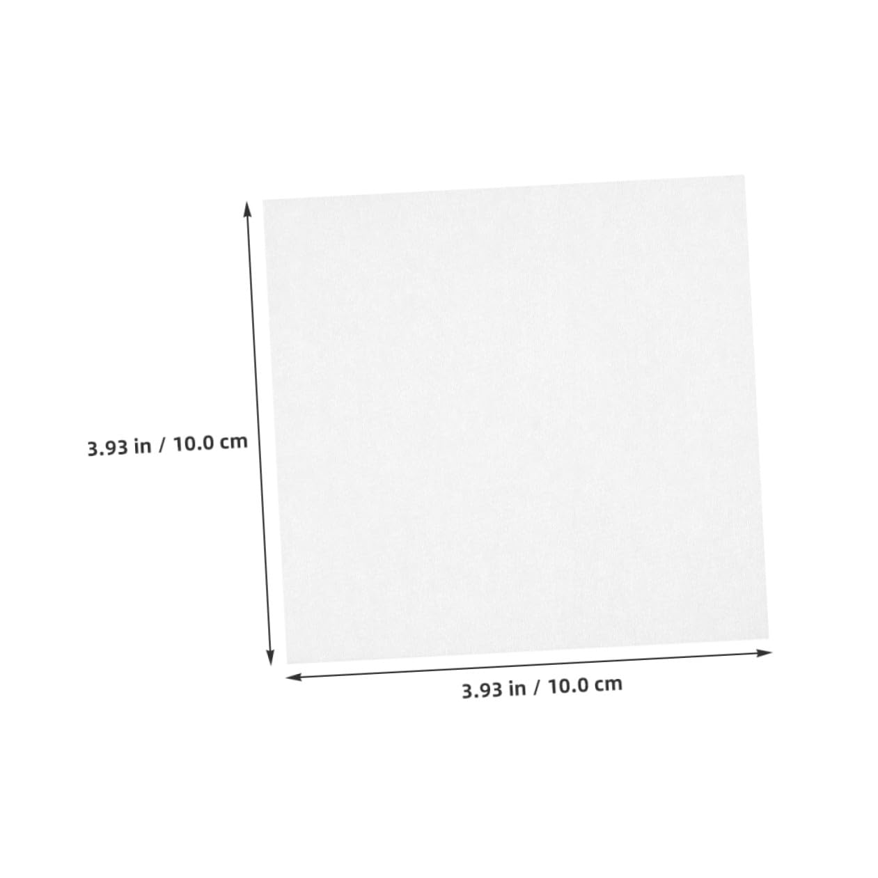Abaodam Lingettes sans Peluche Tissu Non Tissé Blanc Papier Nettoyant Haute Absorption D'huile 1200 pour Lentilles de Caméra et Microscope pour Laboratoires et Équipements Fragiles