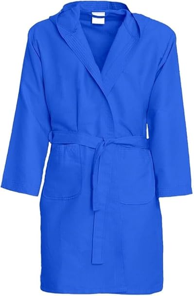 Accappatoio Microfibra Unisex Con Cappuccio - Leggero E Assorbente Made Italy