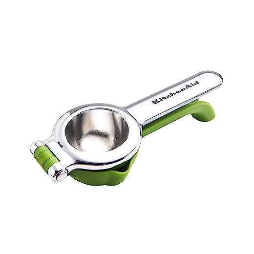 Espremedor de limão KitchenAid, 20 cm, verde