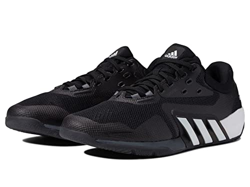 adidas Men's Dropset Trainer, Black Black White, 14