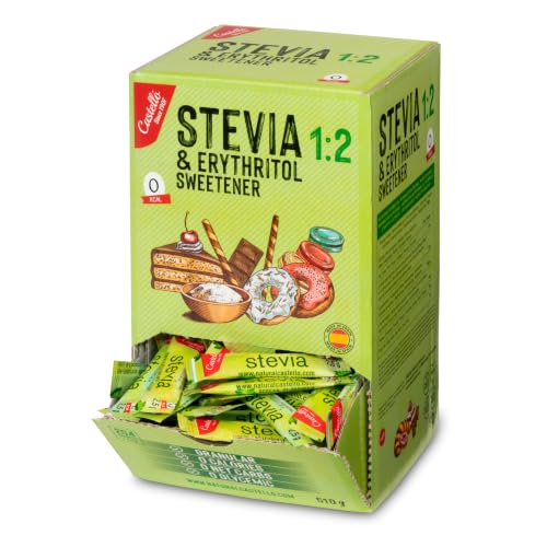 Castello since 1907 Stevia & Eritritol - 204 Sobres de 2,5 g