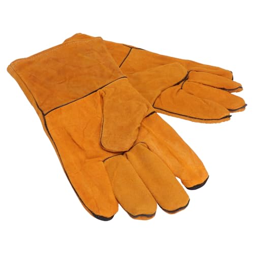Anneome Guantes Antimordeduras de Grueso para Entrenamiento de Mascotas Protección Reforzada para Pájaros Perros y Reptiles
