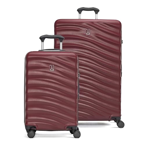 Travelpro Maxlite Air V2 Hardside Expandable Luggage, 8 Spinner Wheels, Lightweight Hard Shell, TSA lock, Cabernet, 2-Piece Set (21/28)