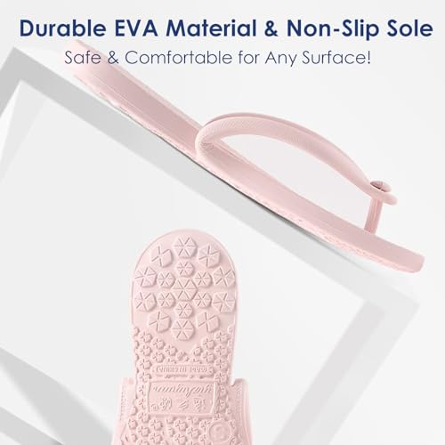 Foldable Travel Slippers for Men & Women – Non-Slip Waterproof Shower Flip Flops, Quick Dry Pool Sandals, Lightweight Portable Beach & Camp Slides, Comfortable & Durable EVA Shower Shoes Blue3