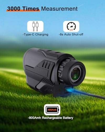 Long Hunting Range Finder 2200 Yards 8X IP65 Two Point Height Measure - image 6
