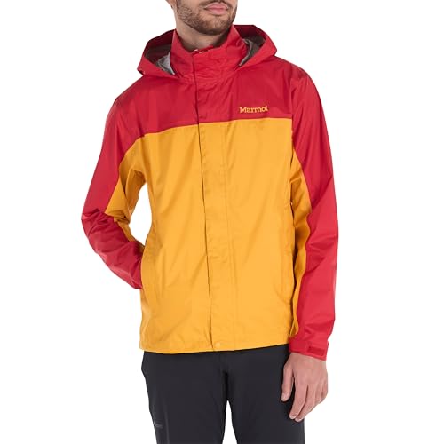 Image of MARMOT Men's Precip Eco Waterproof Rain Jacket - 100% Recycled, Breathable, Lightweight, Packable Raincoat