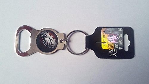Rico Industries NFL Football Philadelphia Eagles Metal Keychain - Beverage Bottle Opener With Key Ring - Pocket Size