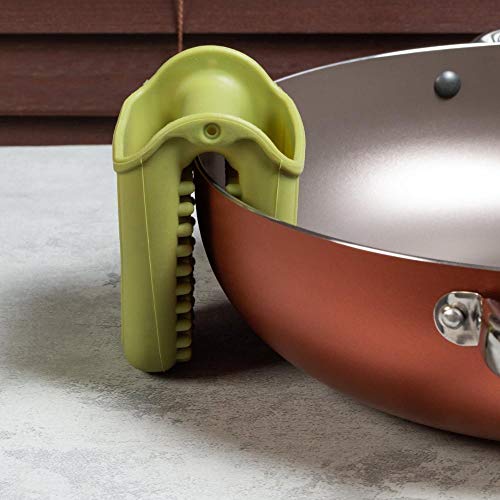 Pegador Panela Task Silicone Etna Verde