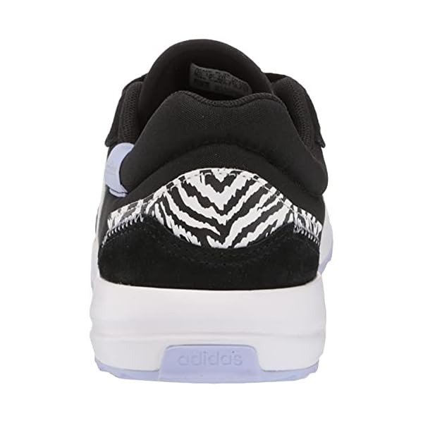 Adidas Women's Retrorun Running Shoe, Black/White/Violet Tone, 9