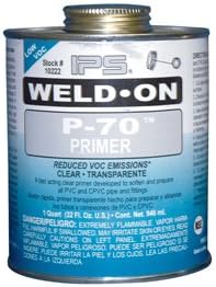 Quart Clear IPS® Weld-On P-70™ PVC/CPVC Primer (1 Can)