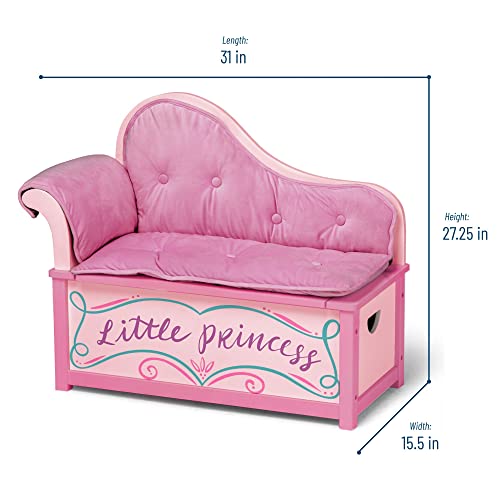 Wildkin LOD20053 Kids Princess Chaise Lounge thumb #2