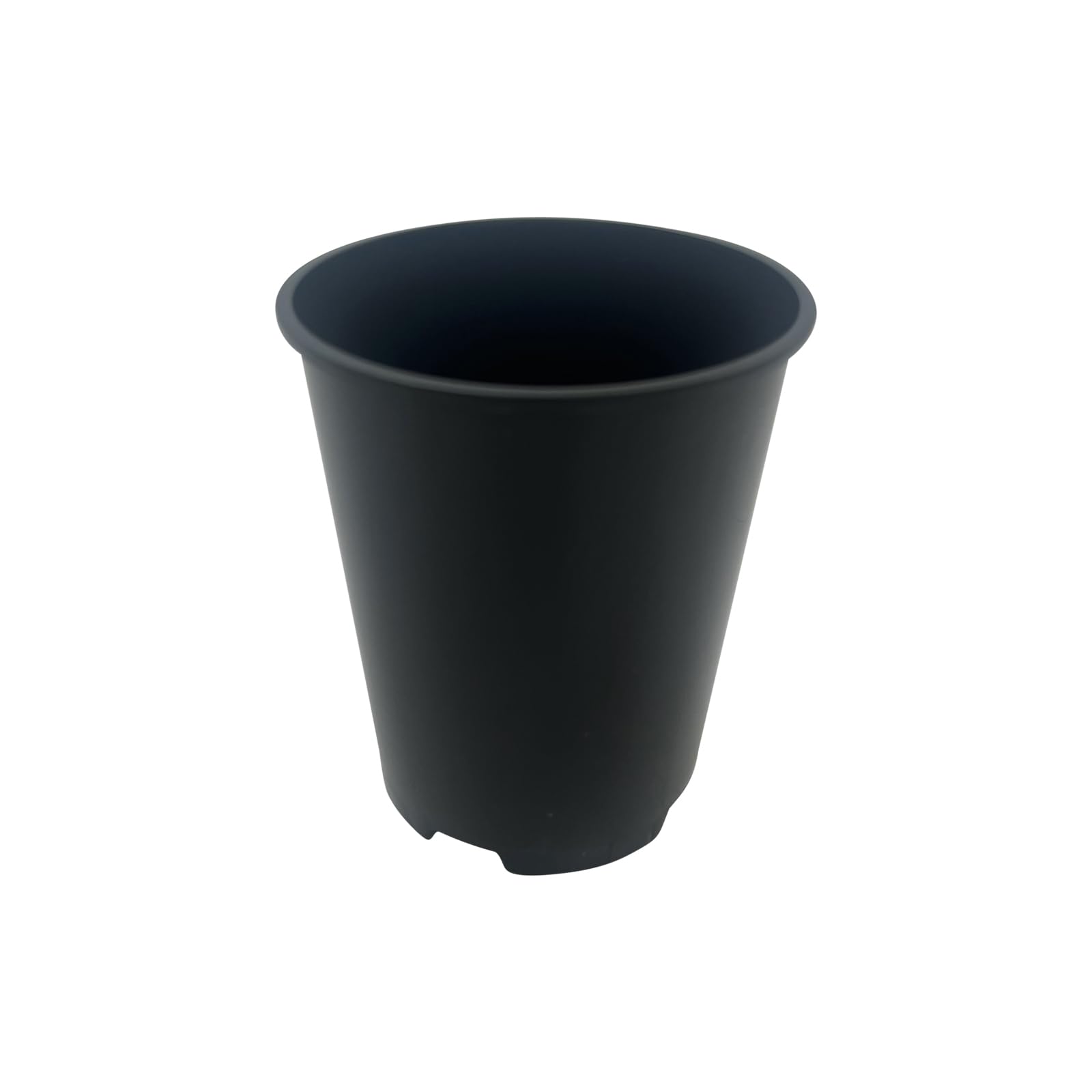 Oakland Gardens 2 Litre Deep Plant Pots – Black Tall Root Flower Pots for Roses & Deep-Rooted Plants | Durable Plastic with Drainage (20 x 2 Litre Deep)