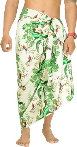 HAPPY BAY Men's Sarong Cover Ups Wrap Swim Beach