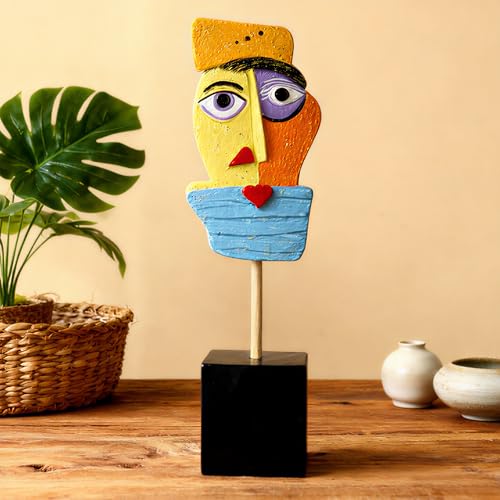 Estatua abstracta moderna artesanal para decoración miniatura 7