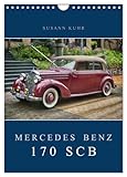  Mercedes Benz 170 SCB (Wandkalender 2025 DIN A4 hoch), CALVENDO Monatskalender: Ein formvollendeter Oldtimer, der sich von seiner schönsten Seite zeigt.
