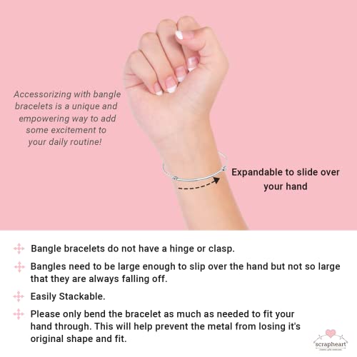 5Th Birthday Bracelet, 5Th Birthday Charm Bracelet, 5 Year Old Daughter Birthday Gift Idea, Fifth Birthday Gift, 5 Year Old Birthday Bangle #TOP5