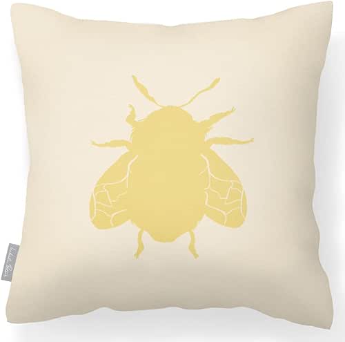 Izabela Peters Waterproof Cushions, 43 cm, Filled, Cream, Garden &