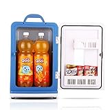 Beweglich und leicht: Leicht und leicht zu bewegen mit einem praktischen Griff. Das Fassungsvermögen von 10 Litern fasst 12 x 330 ml Dosen. Ideal für Büro, Schlafzimmer, Reisen, Urlaub, Camping, Make-up, Kosmetik, Hautpflege