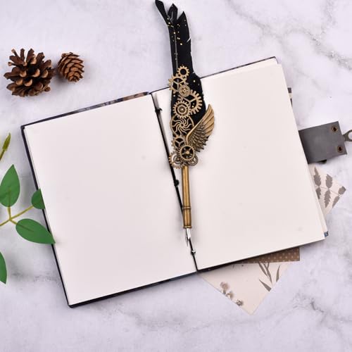 Image of Sunflower Bow Girl Diary Notebook 7x5 Inch 160 Pages Unruled Journal for Notes