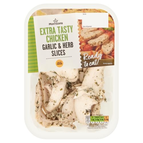 Morrisons Extra Tasty Chicken Slices with Garlic and Herb 160g