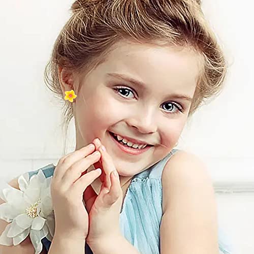 32 Pairs Hypoallergenic Stud Earrings for Girls Animal Earrings Cute Earrings for Teen Girls Earrings Set for Sensitive Ears Stainless Steel Post Jewelry4