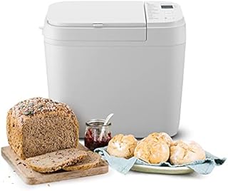SD-R2530WXC Automatic Breadmaker, Gluten Free Programme & Nut Dispenser, Horizontal Design & Yeast Dispenser, 30 Automatic Programmes, Dual Temperature Sensors, 13 Hours Digital Timer, white