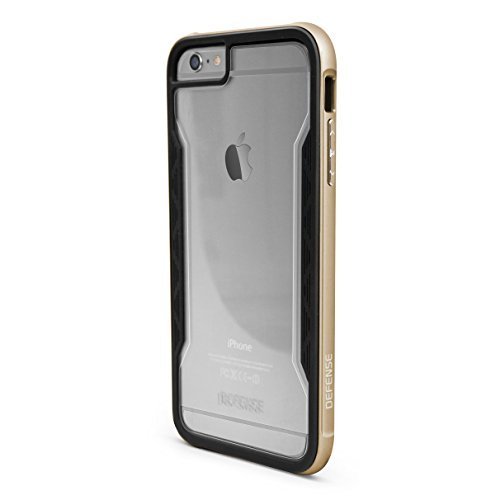 iPhone 6s Plus Case & iPhone 6 Plus Case, X-Doria Defense Shield Series - Military Grade Drop Tested, Anodized Aluminum, TPU, and Polycarbonate Case for iPhone 6s Plus & iPhone 6 Plus