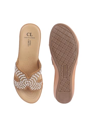 Image of Carlton London Women Comfortable Fashion Sandal for Daily use, Office use, Casual use