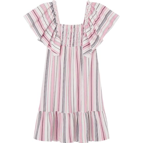 Pepe Jeans Para Menina. PG951661 Vestido Regina Multicolorido (14AñOs= 164Cm), Casual, PoliéSter, Manga Curta, Moda Infantil - 2
