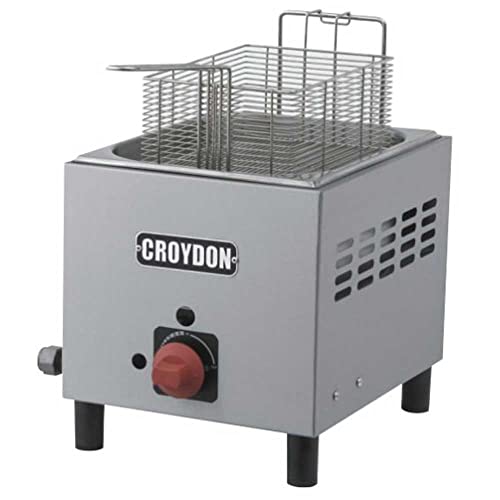 Fritadeira Industrial à Gás 4,5 Litros com Alça F1BG - Croydon