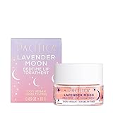 Pacifica Lavender Moon Lip Mask – Hydrating Bedtime Lip Treatment for Dry, Wrinkled Lips, Shea & Jojoba, Vegan Cruelty-Free Lip Repair, 0.63 Ounce Vegan & Cruelty-Free Clean Beauty