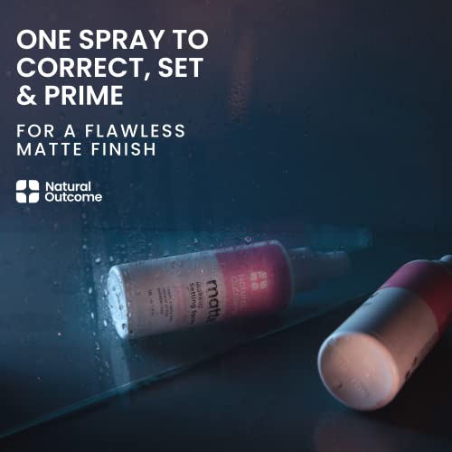 image for natural outcome Matte Makeup Setting Spray | Mattifying Lock In Makeup