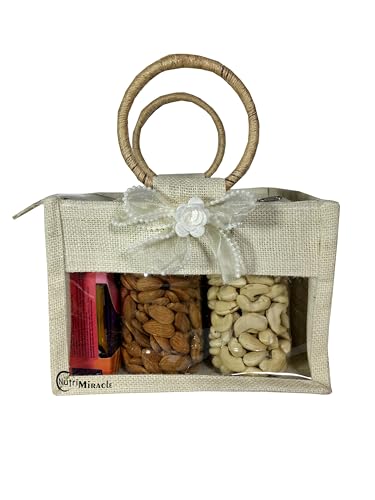 Image of NUTRI MIRACLE Christmas Dry Fruits Gift Pack | Corporate Dry Fruits Combo for Relatives