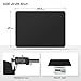 FLASLD Fireproof and Waterproof Stove Top Covers, 21×29.5 inch Electric Stove Cover Mat, Glass Top Stove Cover - Ceramic Glass Cooktop Protector - Flat Top Oven Cover, Black Without Logo