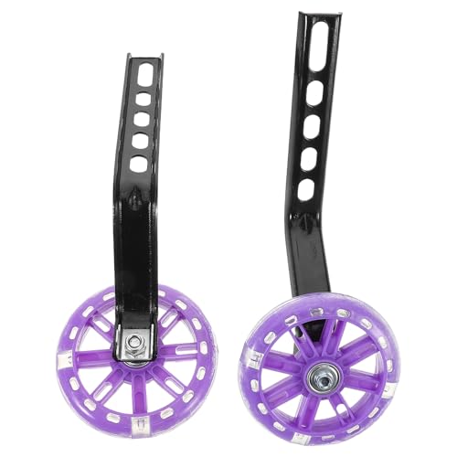 Ruedas de Entrenamiento para Bicicleta con Estabilizadores, Juego de 1 Par con Soportes de Apoyo para Seguridad y Equilibrio en Bicicletas miniatura 1