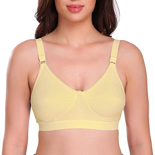 Image of Eve's Beauty Women's Cotton Non-Padded Wire Free Regular Bra