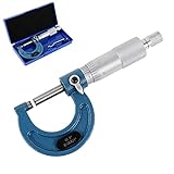 Outside Micrometer, Rigckoml 0-1" Machinist Micrometer, 0.0001" Graduation Micrometer Set, Machinist