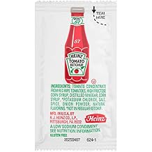 Heinz Single Serve Low Sodium Ketchup 1000 ct Casepack
