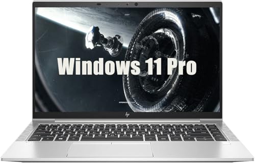 HP EliteBook 845 G8 Business Computer portatile 14 pollici, schermo FHD, AMD Ryzen 5 Pro 5650U, 16 GB di RAM, SSD 512 GB, tastiera QWERTY, Windows 11 Pro (ricondizionato)