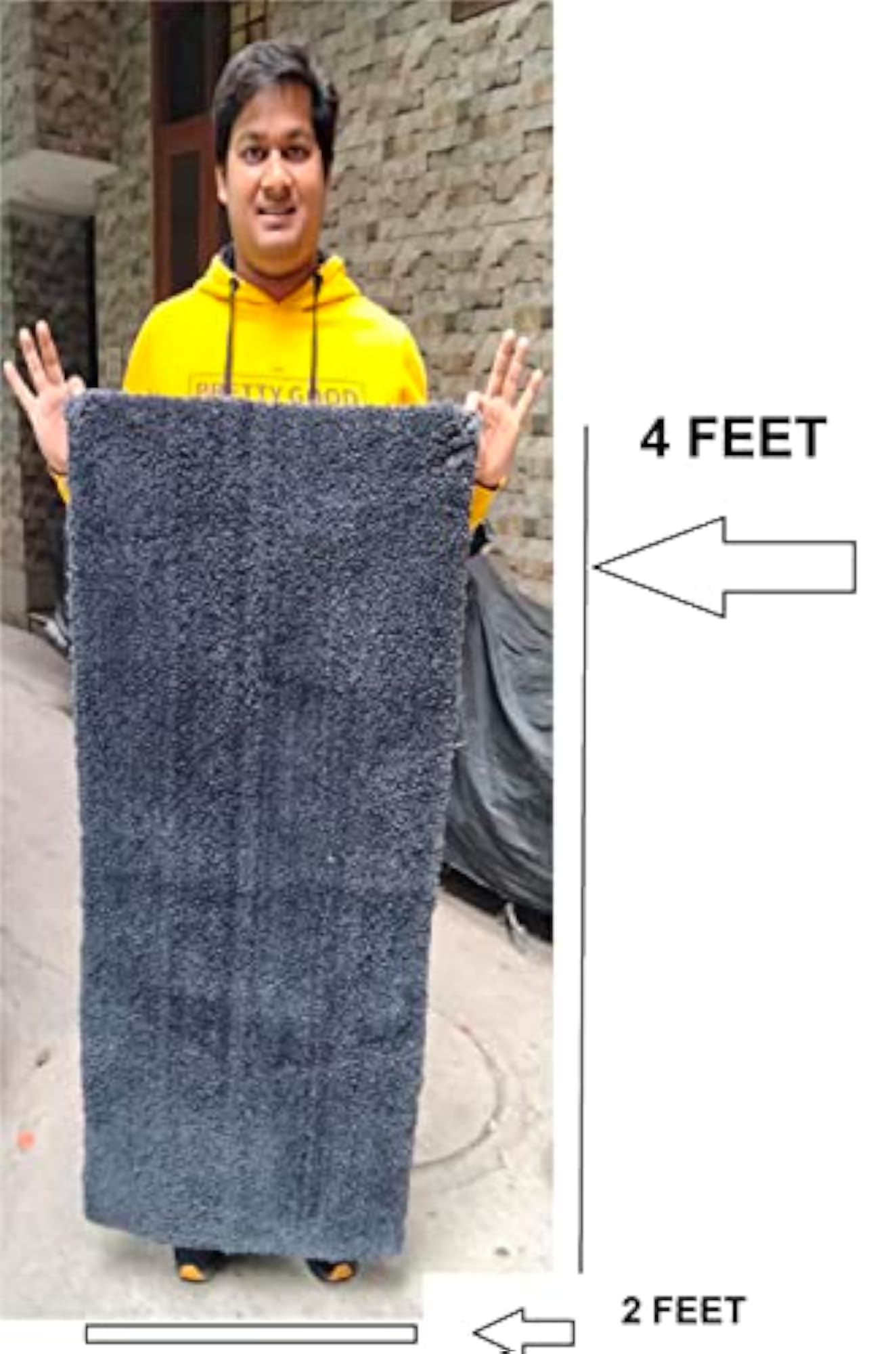Quick Dry Microfiber Bath Rugs, Machine Washable